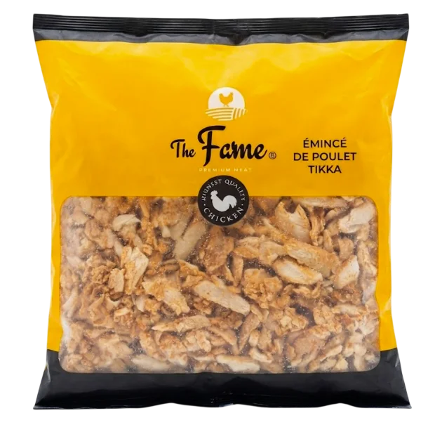 Émincé de Poulet Tikka The Fame